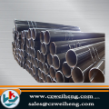 ERW Q195 Black Welded Round Steel Pipe for Furniture pipe mild steel pipes